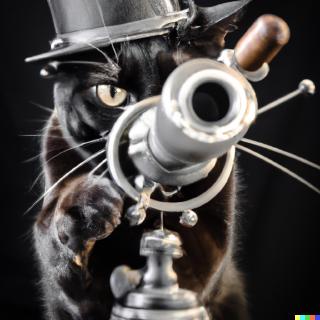 Steampunk cat